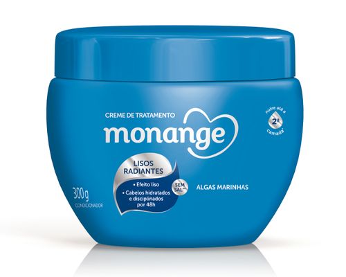 Creme de Tratamento Monange Lisos Radiantes 300g