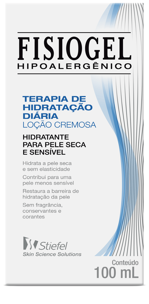 Loção Cremosa Fisiogel Terapia de Hidratação Diária 100ml