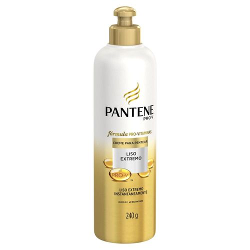 Creme para Pentear Pantene Liso Extremo 240g