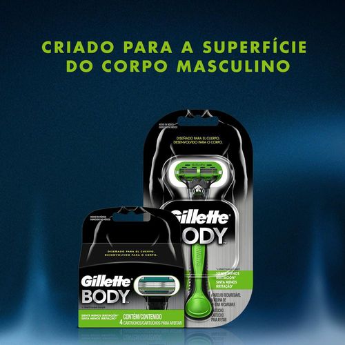 Aparelho de Barbear Gillette Body com 1 unidade