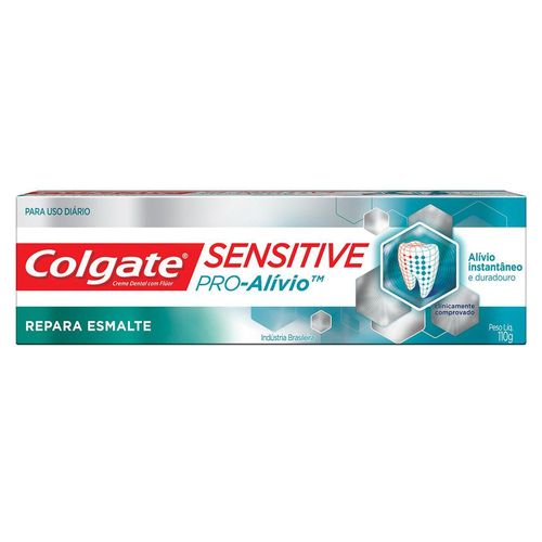 Creme Dental Colgate Sensitive Pro-Alívio Repara Esmalte 110g