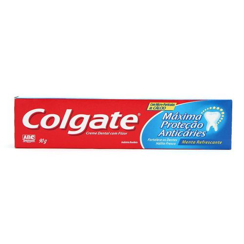 Creme Dental Colgate Máxima Proteção Anticáries 90g