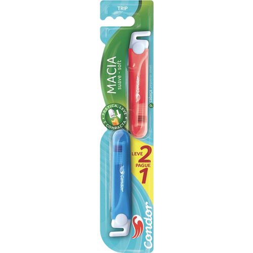 Escova dental Condor trip leve2 pague1