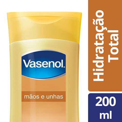 Loção Vasenol Hidratação Total Mãos e Unhas 200ml