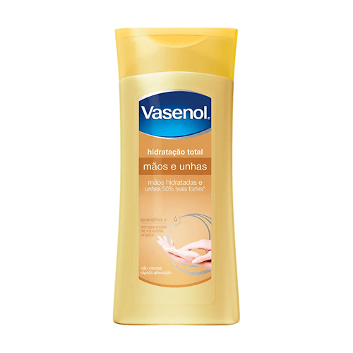 Loção Vasenol Hidratação Total Mãos e Unhas 200ml