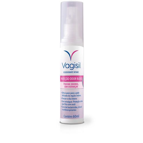 Desodorante íntimo Vagisil 60ml