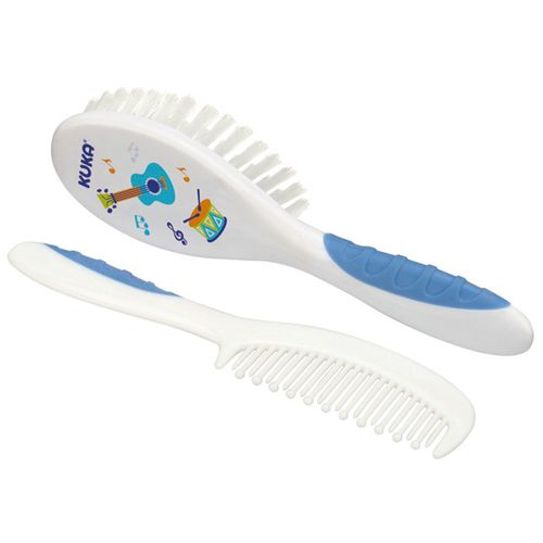 Kit para cabelo Kuka Soft azul ref:7257
