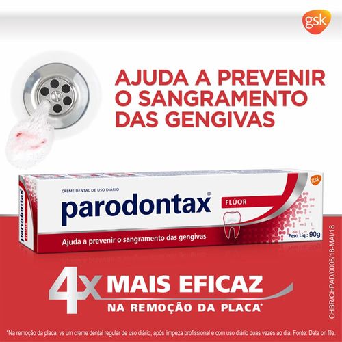 Creme Dental Parodontax Fluor 90g