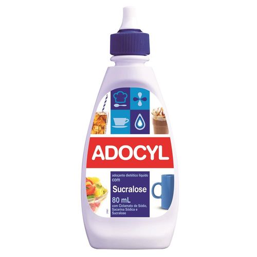 Adoçante Líquido Adocyl Sucralose 80ml