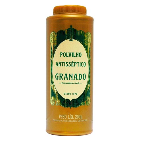 Talco de Polvilho Antisséptico Granado 200g