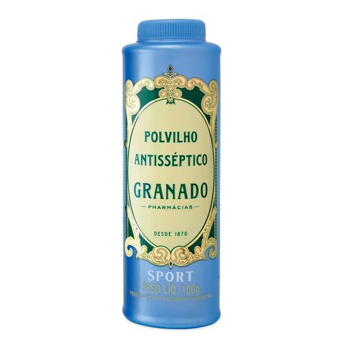 Talco de Polvilho Antisséptico Sport Granado 100g