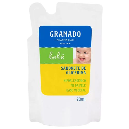 Sabonete Líquido Granado Bebê Tradicional Refil 250ml