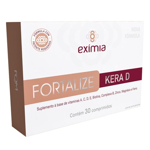 Exímia Fortalize Kera D com 30 comprimidos