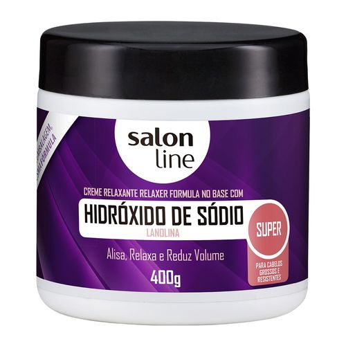 Hidróxido de Sódio Salon Line Tradicional super 400g