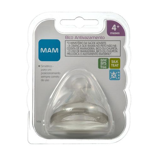 Bico para Mamadeira MAM Antivazamento Fluxo Rápido