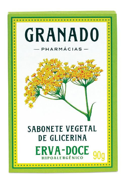 Sabonete Barra Granado Erva-doce 90g