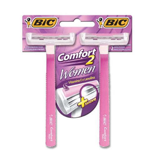 Aparelho de Barbear Bic Comfort 2 twin women com 2 unidades