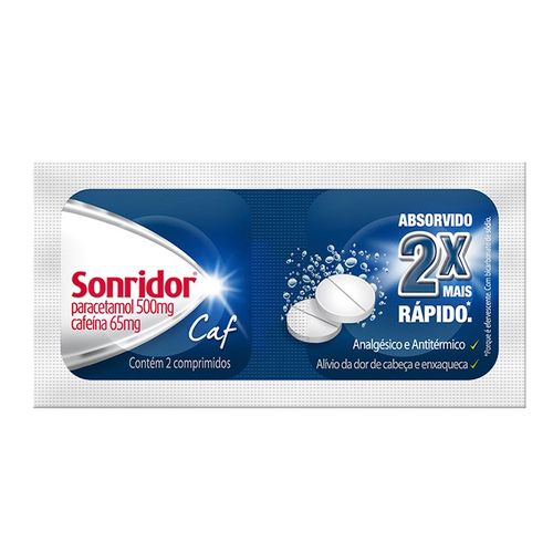 Sonridor Caf com 2 Comprimidos