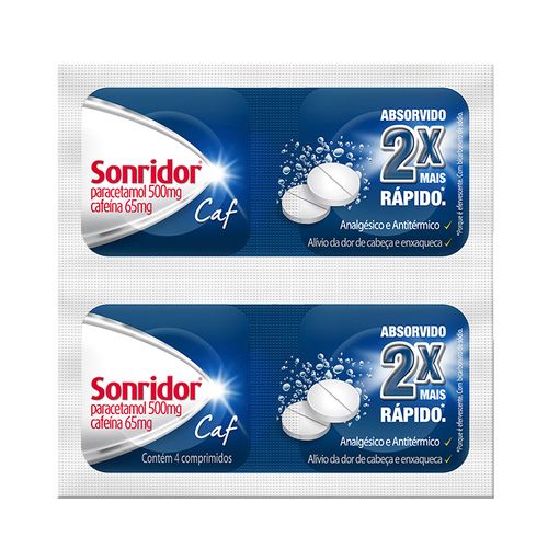 Sonridor Caf com 4 Comprimidos