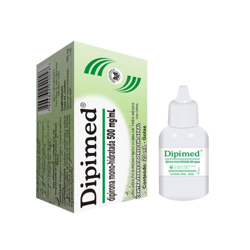 Dipimed 500mg gotas 20ml