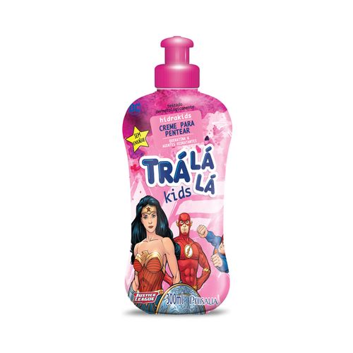 Creme para pentear Trá Lá Lá kids musical rosa 300ml