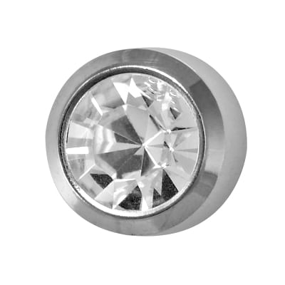 Brincos de perfuração cristal Studex R204W