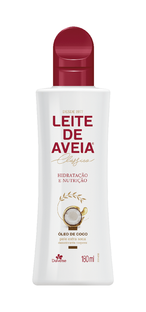 Leite de Aveia Davene Óleo de Coco 180ML
