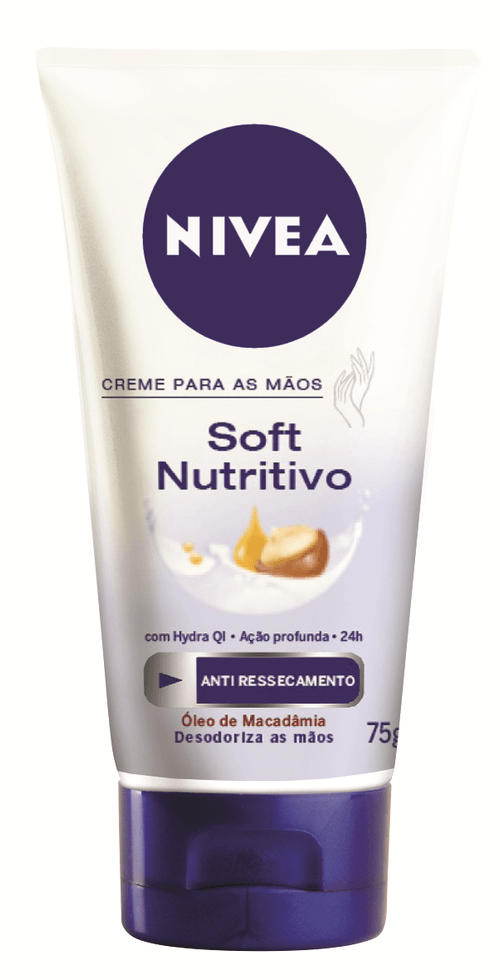 Creme para Mãos Nivea Soft Nutritivo 75g