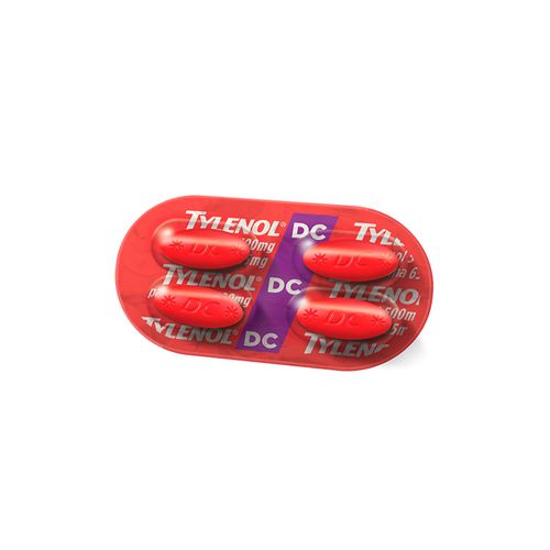 Tylenol DC com 4 comprimidos