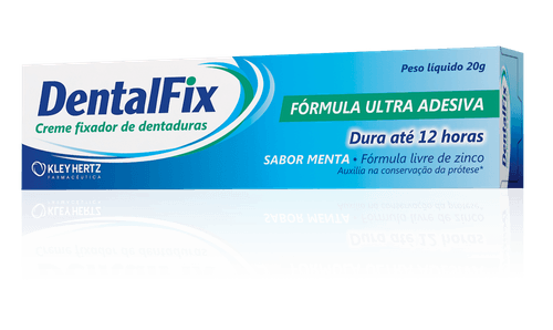 Creme Fixador de Dentaduras Dentalfix Menta 20g
