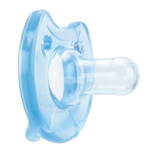 Chupeta Kuka Soft Comfort Bico de Silicone Redondo Azul Nº 1 Ref: 2903