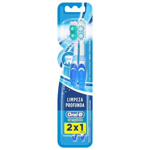 Escova Dental Oral-B Complete 40 leve 2 pague 1