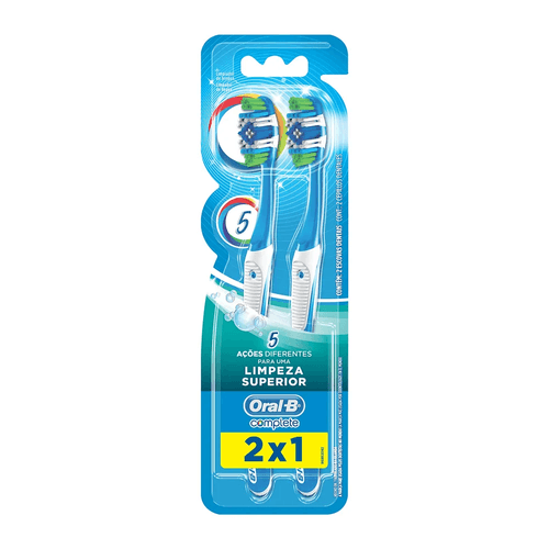 Escova Dental Oral-B Complete 5x 40 leve 2 pague1