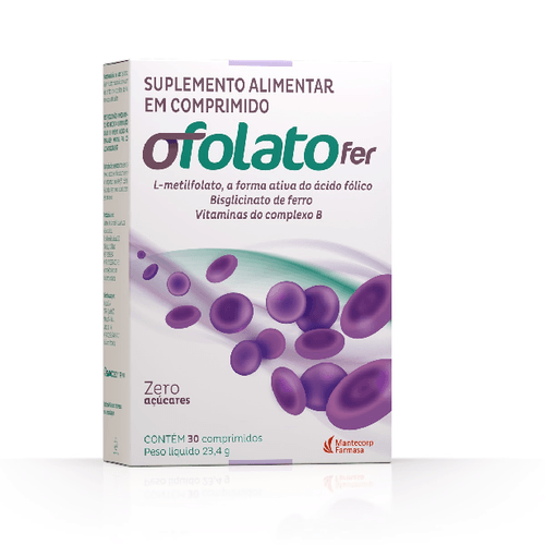 Ofolato Fer com 30 Comprimidos
