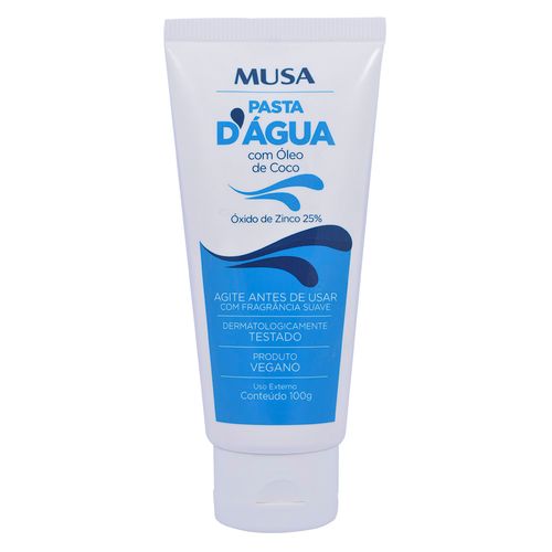 Pasta D'água Musa com óleo de coco 100g
