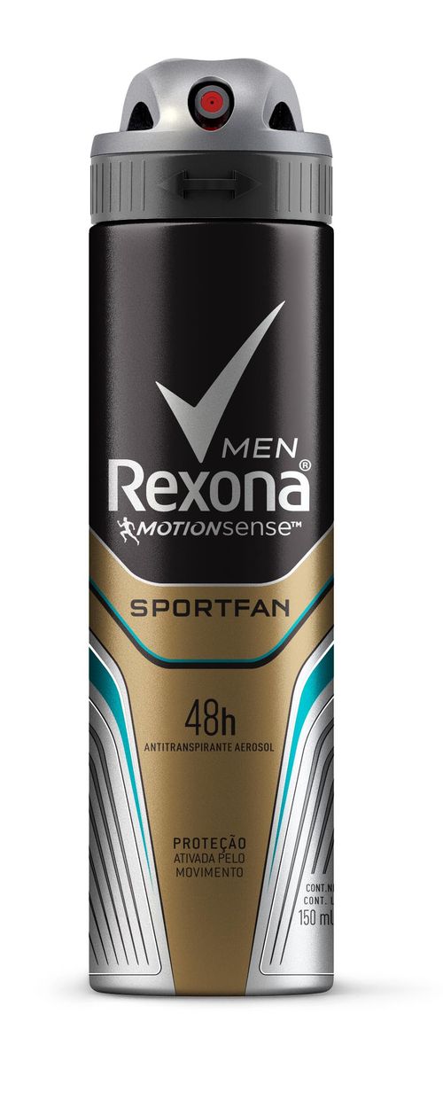 Desodorante Aerosol Rexona Men Sportfan 90g 150ml