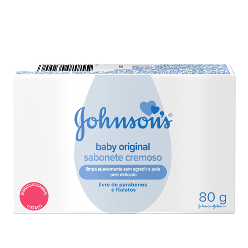 Sabonete Barra Johnson's Baby Original 80g