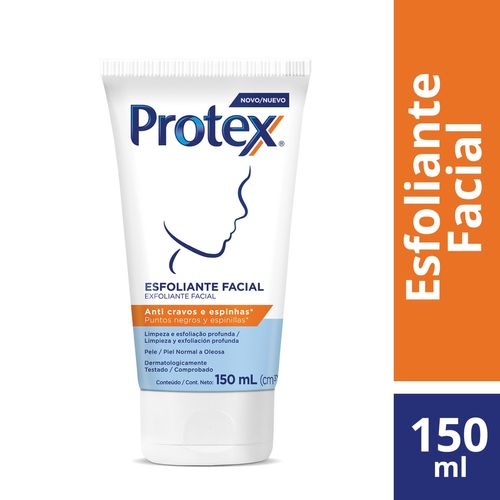 Esfoliante Facial Protex Anti Cravos e Espinhas 150ml