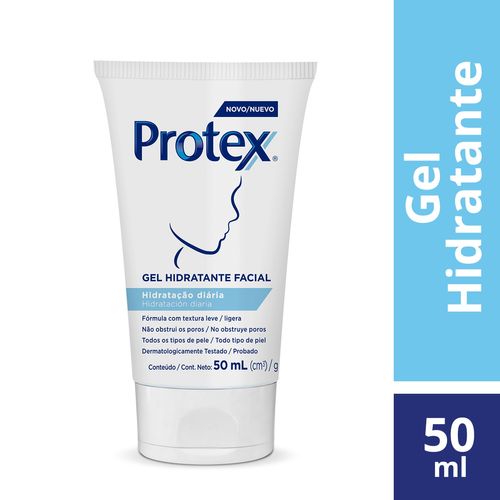 Gel Hidratante Facial Protex Hidratação Diária 50ml
