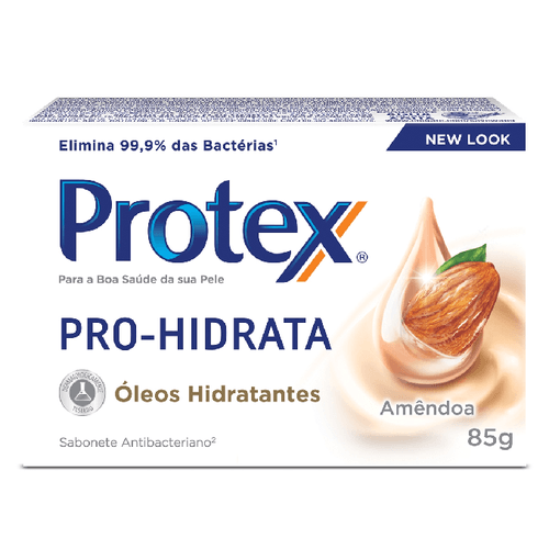 Sabonete Barra Protex Pro-Hidrata Amêndoa 85g