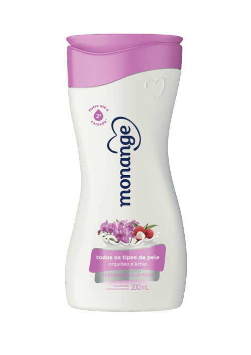 Loção Hidratante Monange Orquídea e Lichia 200ml