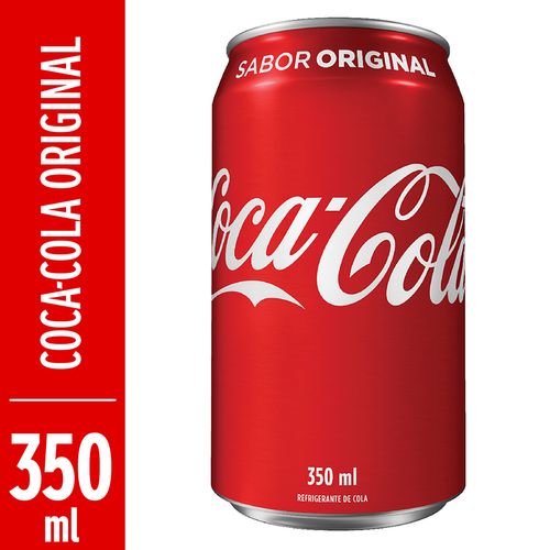 Refrigerante Coca Cola Original Lata 350ml