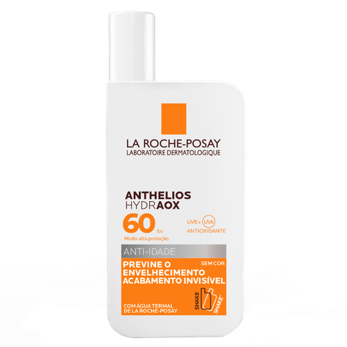 Protetor Solar Facial Anthelios Hydraox FPS60 Sem Cor 50g