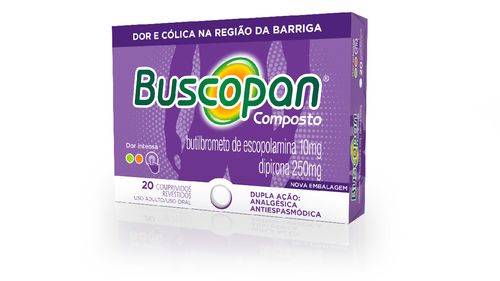 Buscopan Composto com 20 Comprimidos