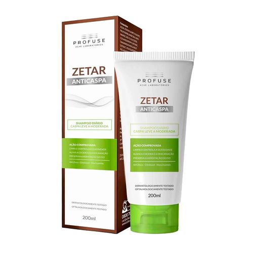 Shampoo Anticaspa Profuse Zetar Diário 200ml