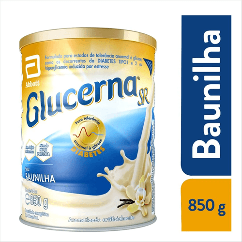 Suplemento Nutricional Glucerna SR Baunilha 850g