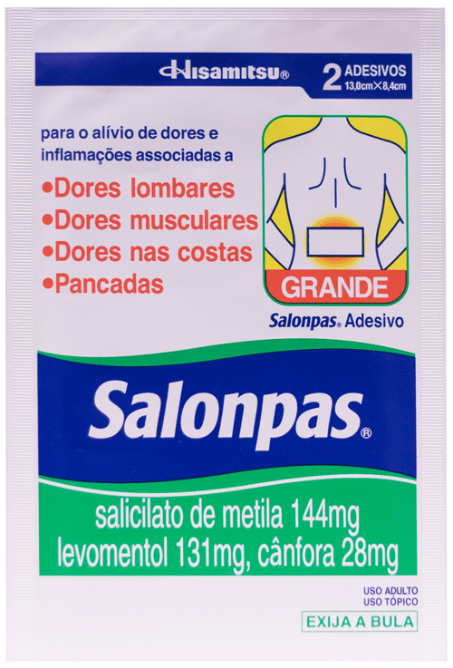 Salonpas Adesivo Grande com 2 Unidades