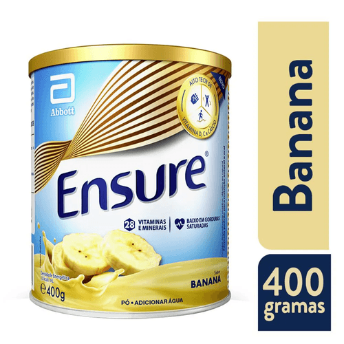 Suplemento Nutricional Ensure Pó Banana 400g
