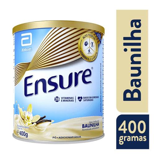 Suplemento Nutricional Ensure Pó Baunilha 400g