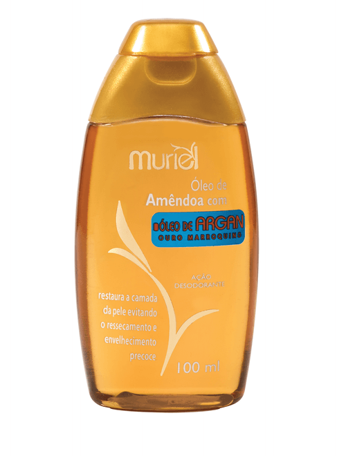 Óleo Corporal Muriel Amêndoa com Óleo de Argan 100ml